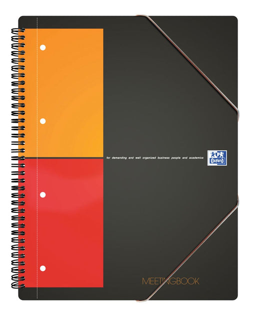 Oxford INTERNATIONAL Meetingbook, 160 bladzijden, ft A5+, geruit 5 mm 5 stuks, OfficeTown