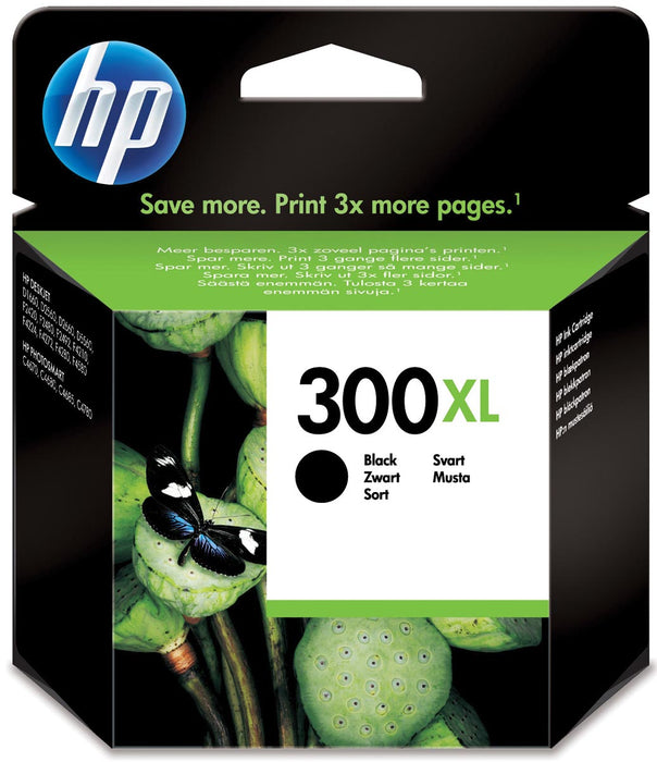 HP inktcartridge 300XL, 600 pagina's, OEM CC641EE, zwart