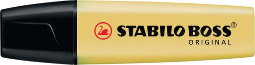 STABILO BOSS ORIGINAL Pastel markeerstift, milky yellow (lichtgeel) 10 stuks, OfficeTown