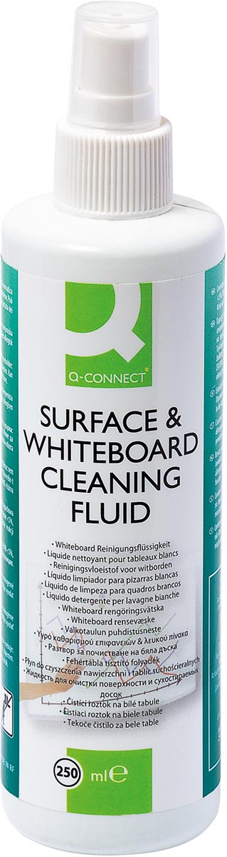 Q-CONNECT reinigingsspray voor whiteboards, 250 ml 20 stuks, OfficeTown