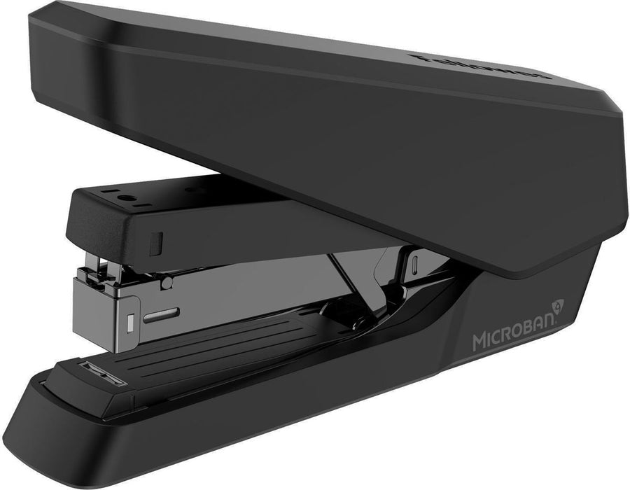 Fellowes nietmachine LX870 EasyPress met Microban, volledige strip, 40 vellen, zwart met antibacteriële technologie