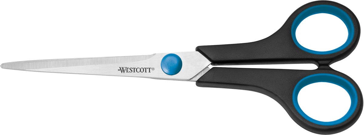 Westcott schaar Softgrip 17,5 cm, symmetrische ogen