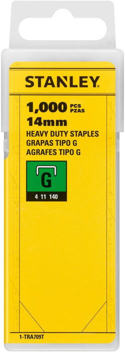 Stanley nietjes type G, 14 mm, doos van 1.000 nietjes Stanley