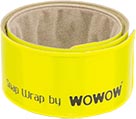 Wowow Snap Wrap Reflomax band, geel, 38 x 3 cm, doos van 2 stuks Wowow