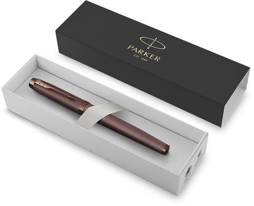 Parker IM Monochrome vulpen Bordeaux, medium, giftbox 50 stuks, OfficeTown
