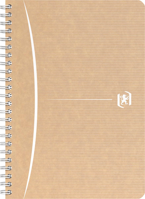 Oxford Touareg spiraalschrift, 180 bladzijden, ft A5, gelijnd, geassorteerde kleuren 5 stuks, OfficeTown