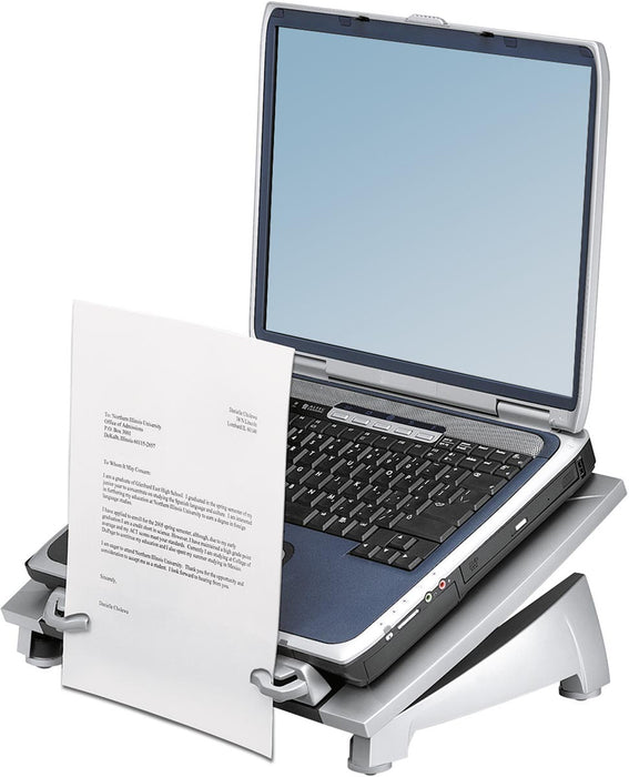 Laptopstandaard Fellowes Office Suites met documenthouder
