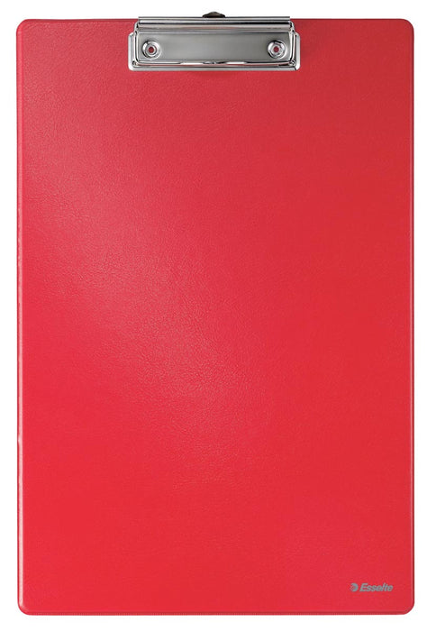 Esselte klemplaat voor A4-formaat PP, rood met metalen klem