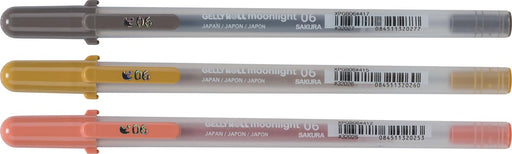 Sakura roller Gelly Roll Moonlight, etui van 3 stuks Nature 6 stuks, OfficeTown