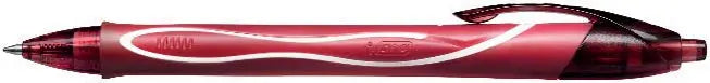 Bic Gel-ocity Quick Dry gelroller, rood 12 stuks