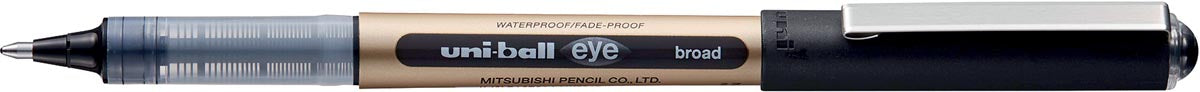 Uni-ball roller Eye Broad, punt 1 mm, zwart 12 stuks, OfficeTown