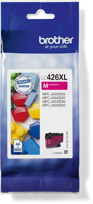 Brother inktcartridge, 5.000 pagina's, OEM LC-426XLM, magenta 5 stuks, OfficeTown