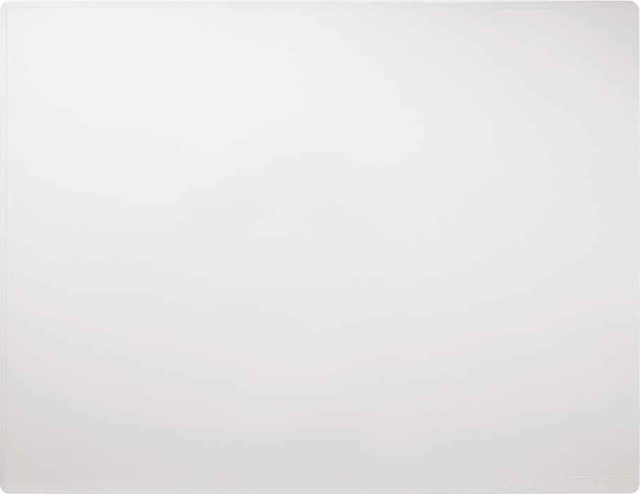 Durable schrijfonderlegger met siergroef, PP, ft  650 x 500 mm, transparant wit 5 stuks, OfficeTown