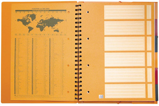 Oxford INTERNATIONAL organiserbook, 160 bladzijden, ft A4+, gelijnd 5 stuks, OfficeTown