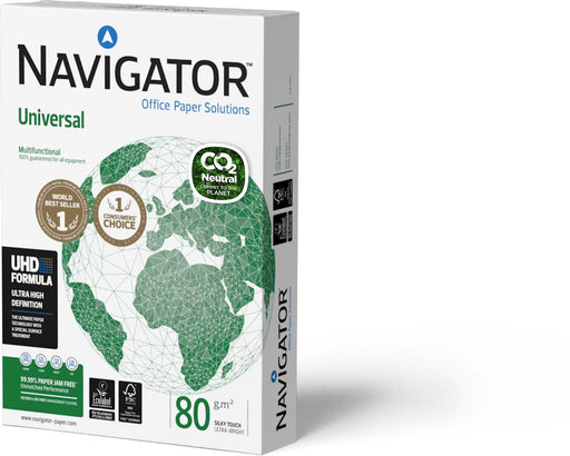 Navigator Universal CO2-neutraal papier, ft A3, 80 g, pak van 500 vel 5 stuks, OfficeTown