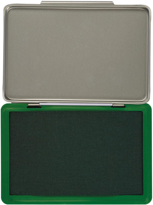 Stempelkussen Q-CONNECT, groen, ft 110 x 70 mm, 10 stuks