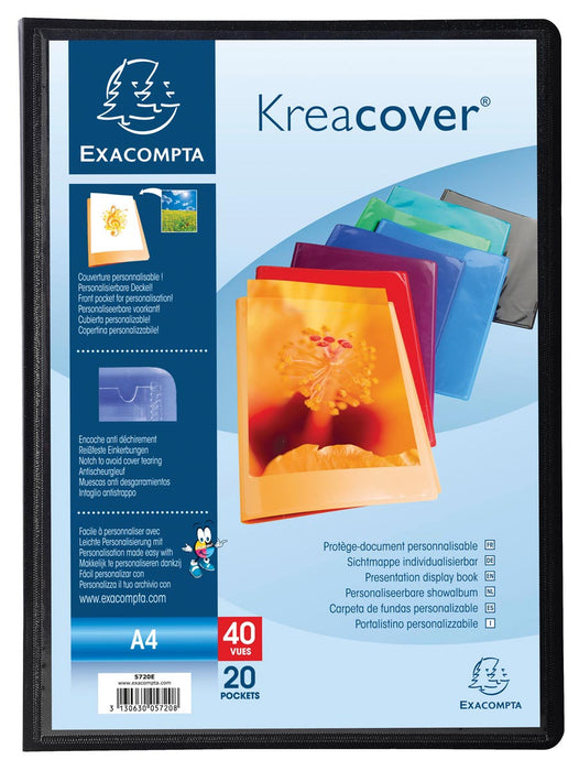 Exacompta showalbum Kreacover 20 tassen 20 stuks