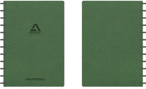 Adoc Business notitieblok, A4 formaat, 144 pagina's, geruit 5 mm, groen - OfficeTown
