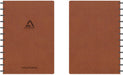 Adoc Business schrift, ft A4, 144 bladzijden, geruit 5 mm, bruin - OfficeTown