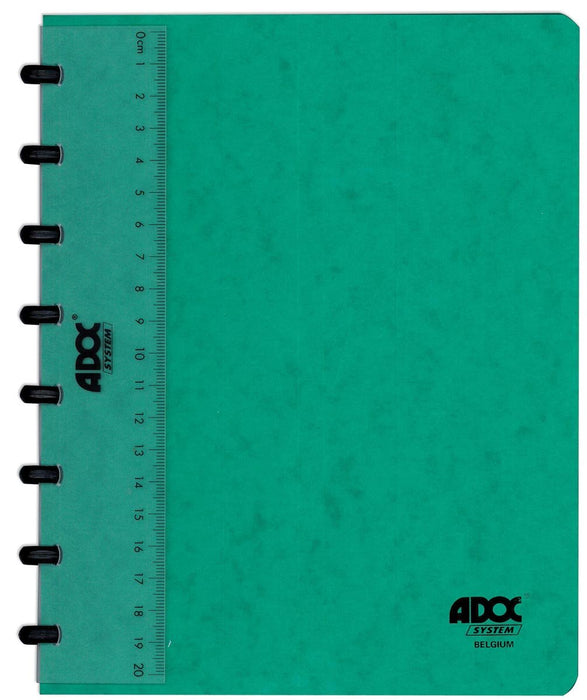 Adoc Classic notitieboek, A5 - formaat, 144 pagina's, commercieel geruit, diverse kleuren - OfficeTown