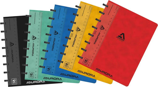 Adoc Classic notitieboek, A5 - formaat, 144 pagina's, geruit 5 mm, diverse kleuren - OfficeTown