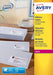 Adresetiketten, Laser, Ultragrip, wit, 40 vellen, 24 per vel, 63,5 x 33,9 mm met QuickPEEL toepassing - OfficeTown