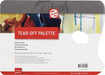 Afscheurbare mengpaletten voor verf, ft 25 x 35 cm, pak met 36 vellen met speciaal papier met glad oppervlak - OfficeTown