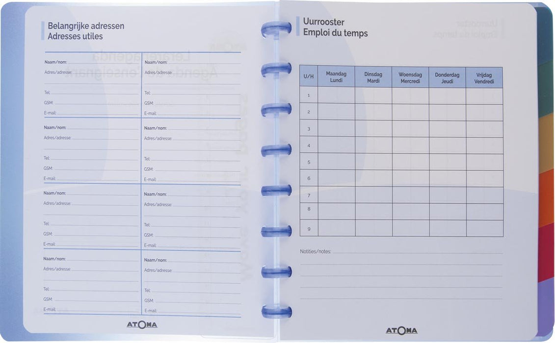 Agenda voor Leraren Atoma A5+ - OfficeTown