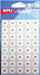 Agipa versterkingsringen etui van 240 stuks met een diameter van 13 mm van wit plastic - OfficeTown