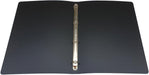 Alpha ordner van PP, voor formaat A4, 4 ringen van 16 mm, zwart met 2,2 cm rug - OfficeTown