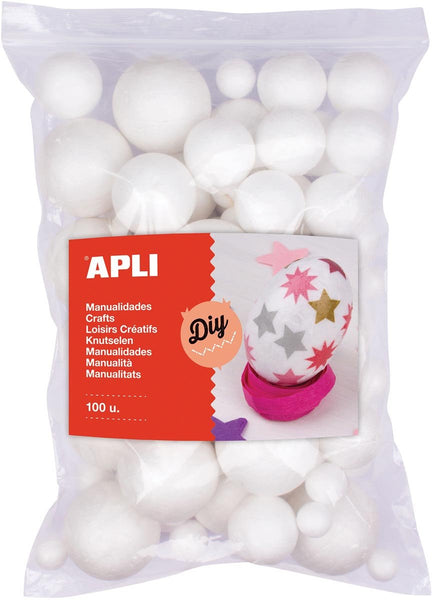 Apli isomobol, diverse diameters, verpakking van 100 stuks