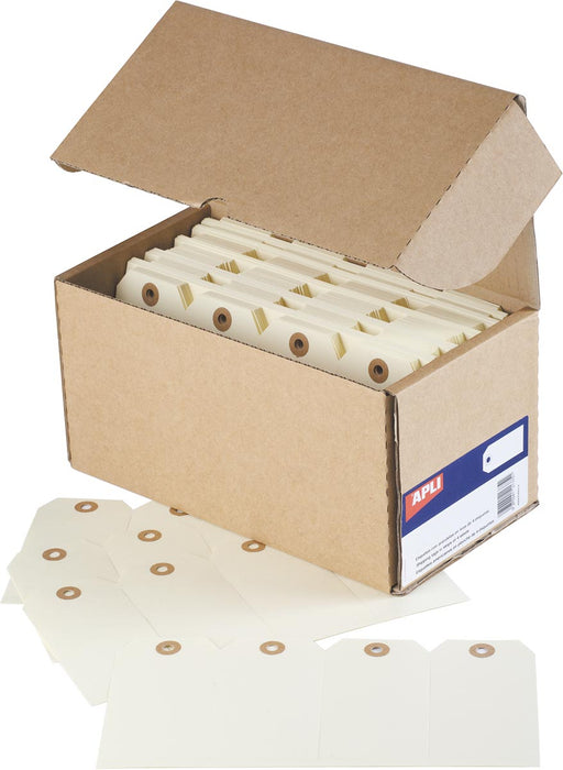 Apli touwlabels ft 57 x 120 mm (b x h) - OfficeTown