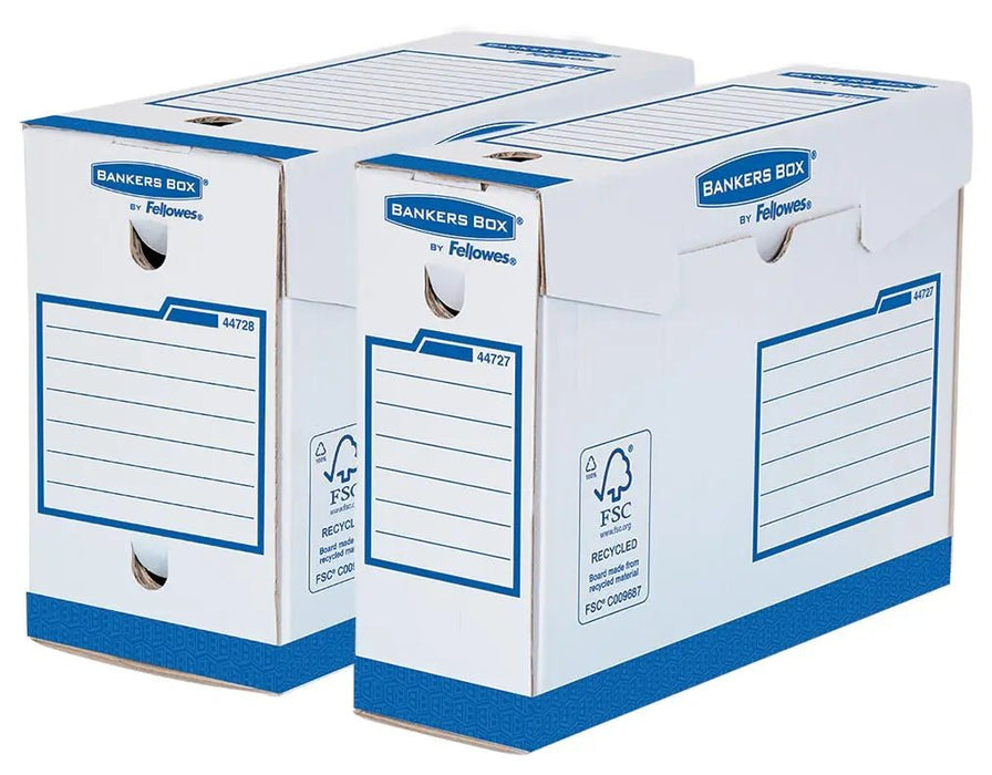 Archiefdoos Bankers Box Basic Heavy Duty, ft A4+, 10 cm rug, 20 stuks - OfficeTown