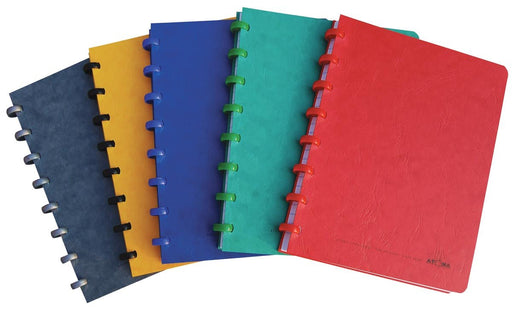 Atoma Classic notitieboek, A5 - formaat, 144 pagina's, gelinieerd, assorti kleuren - OfficeTown