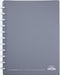 Atoma Eco schrift, ft A4 +, 120 bladzijden, gelijnd, met 6 tabbladen en 5 showtassen, assorti - OfficeTown