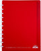 Atoma Eco schrift, ft A4 +, 120 bladzijden, gelijnd, met 6 tabbladen en 5 showtassen, assorti - OfficeTown