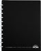 Atoma Eco schrift, ft A4 +, 120 bladzijden, gelijnd, met 6 tabbladen en 5 showtassen, assorti - OfficeTown