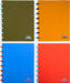 Atoma Nature schrift, ft A5, 144 bladzijden, gelijnd, geassorteerde kleuren - OfficeTown