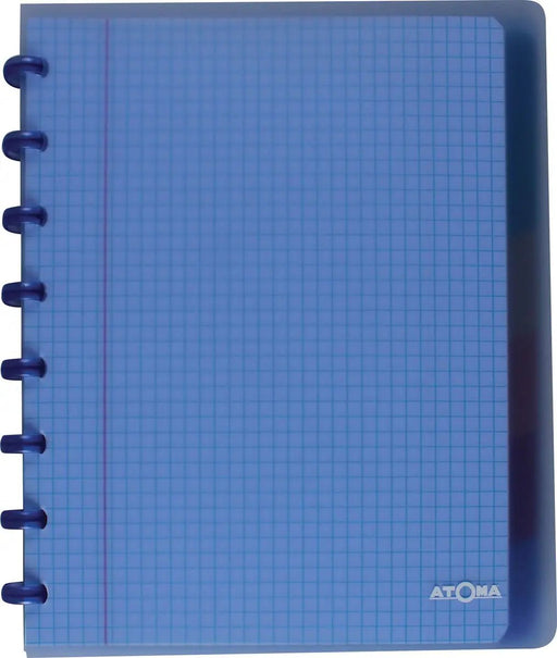 Atoma Trendy schrift A5+, 120 pagina's, geruit 5 mm, met 6 tabbladen, in diverse kleuren - OfficeTown