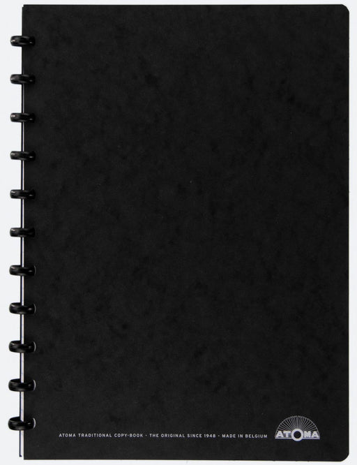 Atoma vergaderboek, formaat A4, zwart, gelinieerd - OfficeTown