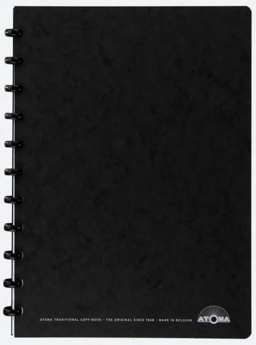 Atoma vergaderboek, ft A4, zwart, geruit 5 mm - OfficeTown