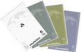 Aurora gerecycled A4 cursusblok, gelinieerd, met marges, 100 vellen - OfficeTown