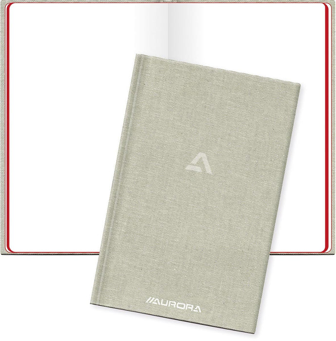 Aurora Notitieboekje ft 14,5 x 22 cm, wit, 192 pagina's - OfficeTown