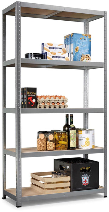 Avasco rek Stevig 175, afm. 176 x 90 x 40 cm, 5 legborden, gegalvaniseerd - OfficeTown