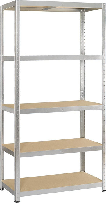Avasco rek Stevig 175, afm. 176 x 90 x 40 cm, 5 legborden, gegalvaniseerd - OfficeTown