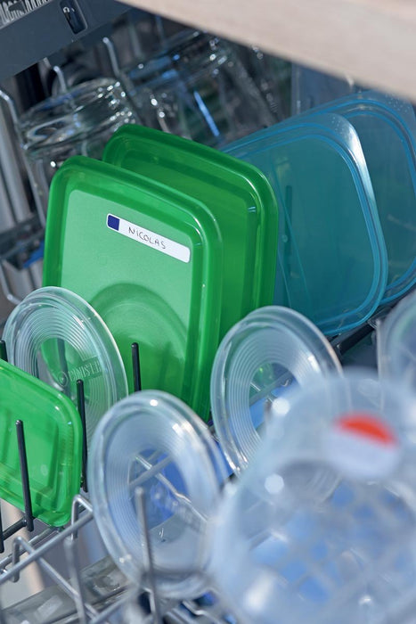 Avery Familie gelamineerde labels, etui met 24 labels, diverse formaten en standaardkleuren - OfficeTown