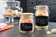 Avery Family krijtbordetiketten, ft 9,5 x 6,3 cm, ophangbare etui met 10 etiketten - OfficeTown