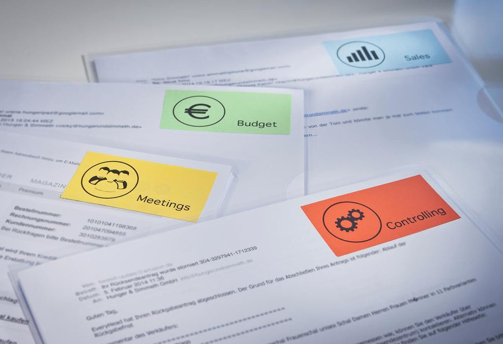 Avery gekleurde universele etiketten, geel (105 x 37 mm, 1600 stuks) met gratis Design & Print software - OfficeTown
