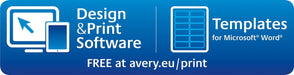 Avery J8160 - 10 Labels voor Adressen 63,5 x 38,1 mm (b x h), 210 labels, wit - OfficeTown