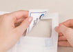 Avery L4787 - 20 zelfklevende badge ft 80 x 50 mm, doos van 200 stuks, wit/blauw - OfficeTown
